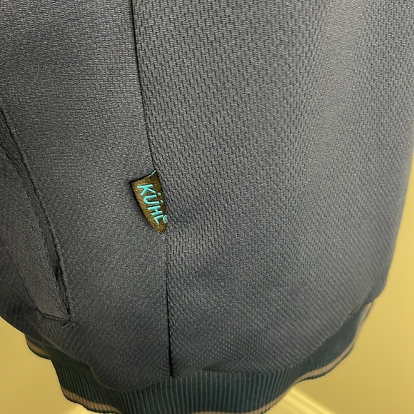 Kuhl Size Medium Men's Blue Full Zip Trak Jacket Lightweight Athleisure Outdoor - Picture 4 of 6